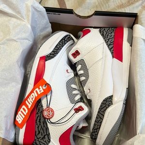 AIR JORDAN 3 RETRO PS FIRE RED 2022